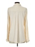Splendid Color Block Ivory Long Sleeve Blouse Size S - photo 2