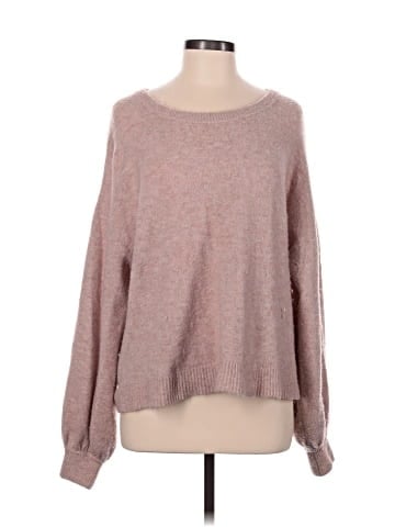 Madewell Gladwell Balloon-Sleeve Pullover Sweater (view 1)