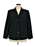 Karen Scott 100% Polyester Black Blazer Size 20 - photo 1