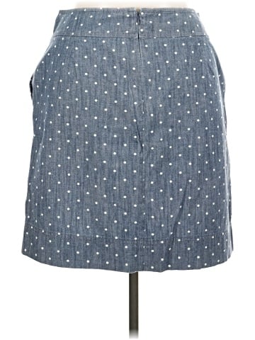 Talbots Outlet Denim Skirt (view 2)