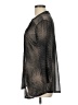 Perseption Concept Black Long Sleeve Blouse Size L - photo 5