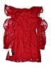 French Connection 100% Polyester Red Cocktail Dress Size 2 - photo 2