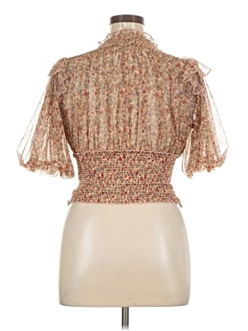 Free People Short Sleeve Blouse (view 2)