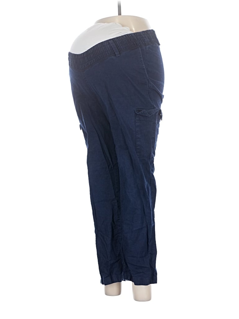 Pre-owned Gap - Maternity Active Pants In Blue