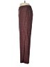 Old Navy 100% Rayon Chevron-herringbone Red Burgundy Casual Pants Size M - photo 5