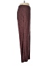 Old Navy 100% Rayon Chevron-herringbone Red Burgundy Casual Pants Size M - photo 4