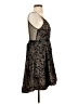 B. Smart 100% Polyester Stars Black Cocktail Dress Size 5 - photo 4