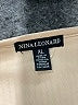 Nina Leonard 100% Polyester Metallic Gold Jacket Size XL - photo 6