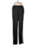 Adidas 100% Polyester Stripes Black Track Pants Size M - photo 1