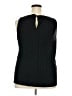 Ann Taylor LOFT Black Sleeveless Blouse Size XXL - photo 2