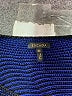 Escada Chevron-herringbone Blue Casual Dress Size XL - photo 7