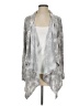Bobeau Silver Cardigan Size S - photo 1