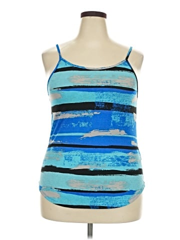 Ashley Blue Tank Top (view 1)