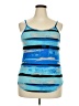 Ashley Blue Blue Tank Top Size XXL - photo 1
