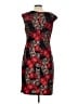 Connected Apparel Paisley Red Cocktail Dress Size 10 - photo 2
