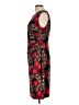 Connected Apparel Paisley Red Cocktail Dress Size 10 - photo 5