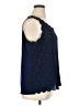Elle Blue Sleeveless Blouse Size XL - photo 4