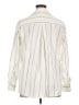 Grayson Stripes Ivory Long Sleeve Button-Down Shirt Size XL (5) - photo 2
