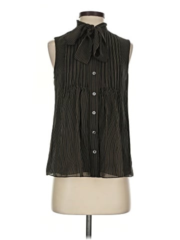 Diane von Furstenberg Sleeveless Silk Top (view 1)