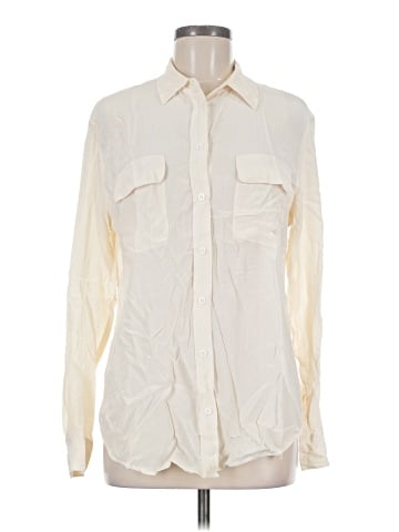 Equipment Long Sleeve Button-Down Shirt (view 1)