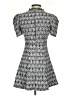 Aqua Tweed Silver Cocktail Dress Size XS - photo 2