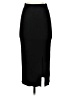 PREMISE Solid Black Formal Skirt Size XS - photo 1