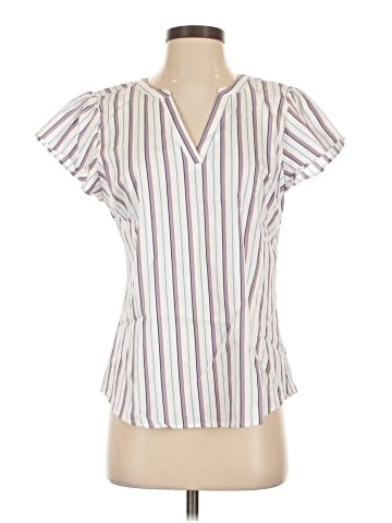 Maurices Short Sleeve Blouse (view 1)