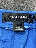 St. John Color Block Blue Active Pants Size 8 - photo 7