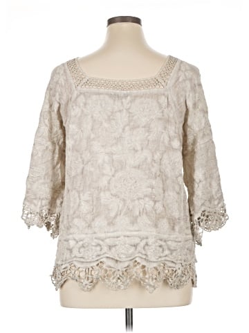 Democracy 3/4 Sleeve Blouse (view 2)