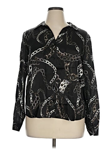 L'Agence Long Sleeve Blouse (view 1)