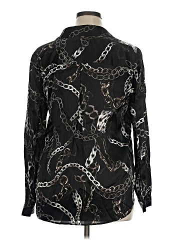L'Agence Long Sleeve Blouse (view 2)