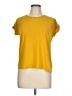 Sigrid Olsen Yellow Short Sleeve T-Shirt Size L - photo 1