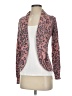 Boston Proper 100% Rayon Animal Print Pink Cardigan Size S (estimated) - photo 1