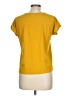 Sigrid Olsen Yellow Short Sleeve T-Shirt Size L - photo 2