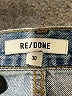 RE/DONE Blue Denim Shorts Size 30 waist - photo 3