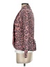 Boston Proper 100% Rayon Animal Print Pink Cardigan Size S (estimated) - photo 5