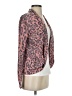 Boston Proper 100% Rayon Animal Print Pink Cardigan Size S (estimated) - photo 4