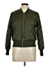 Divided by H&M 100% Polyester Solid Green Jacket Size 12 - photo 1