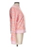 Primary 100% Cotton Stripes Pink Pullover Sweater Size L - photo 4