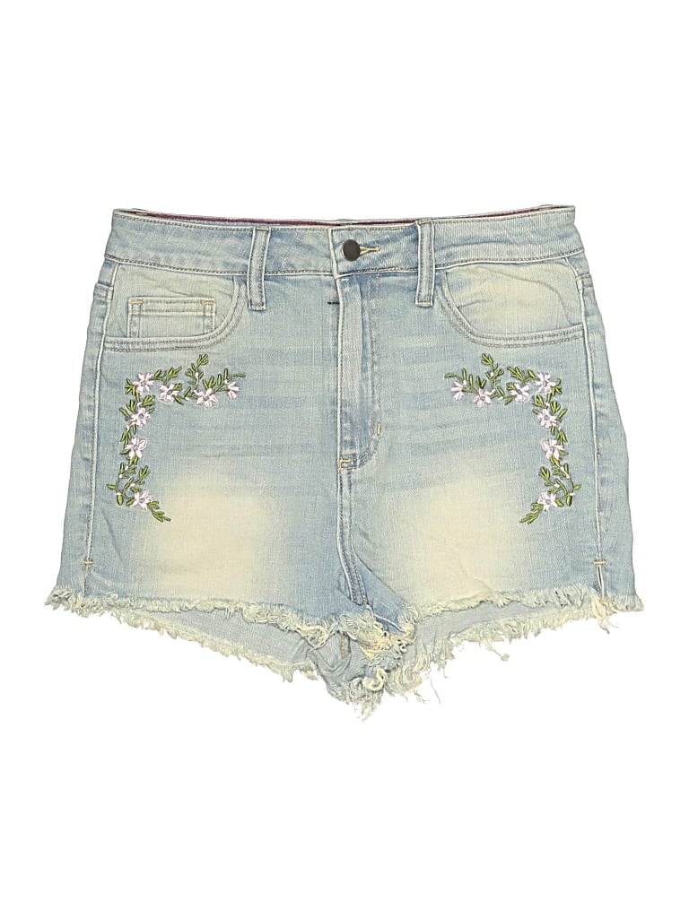 Pre-owned Harper Denim Shorts In Blue