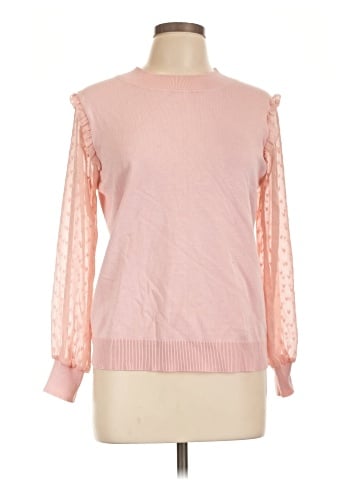 Indigo Rose Pullover Sweater (view 1)