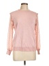 Indigo Rose 100% Polyester Pink Pullover Sweater Size L - photo 1
