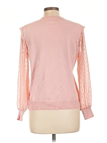 Indigo Rose Pullover Sweater (view 2)