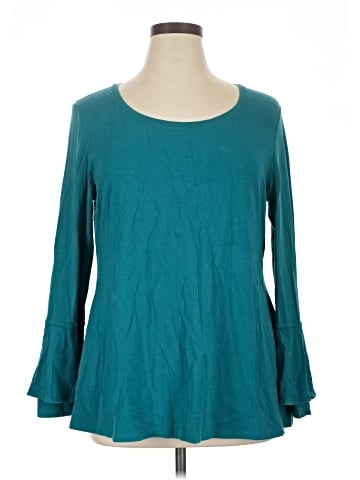 Isaac Mizrahi LIVE! 3/4 Sleeve T-Shirt (view 1)