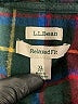 L.L.Bean Plaid Red Fleece Size XL - photo 6