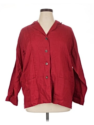 Chico's Design 3/4 Sleeve Button-Down Shirt (view 1)