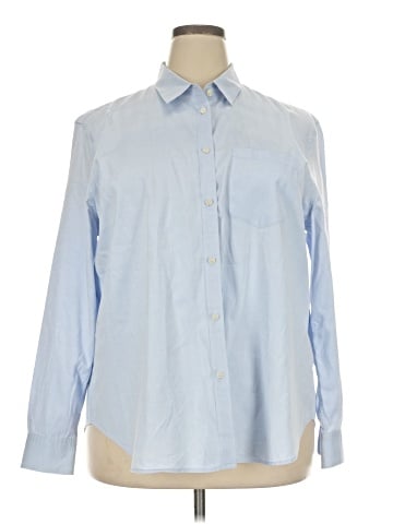 Gap Long Sleeve Button-Down Shirt (view 1)