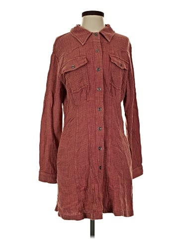 Oddi Long Sleeve Button-Down Shirt (view 1)