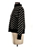 MNG Chevron-herringbone Black Turtleneck Sweater Size S - photo 5