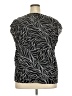 Sunny Leigh Black Short Sleeve Blouse Size 2X - photo 2